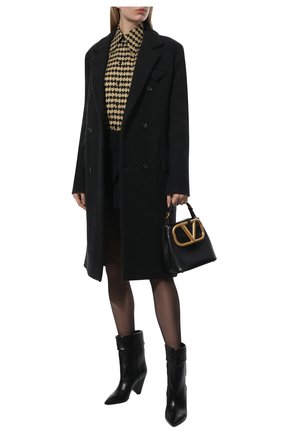 Женские кожаные ботильоны niki SAINT LAURENT черного цвета по цене 86800 руб., арт. 678534/AAABA | Фото 2 Женские кожаные ботильоны niki SAINT LAURENT черного цвета, арт. 678534/AAABA | Фото 2 (Материал внешний: Кожа; Каблук высота: Высокий; Подошва: Плоская; Материал внутренний: Натуральная кожа; Каблук тип: Устойчивый)