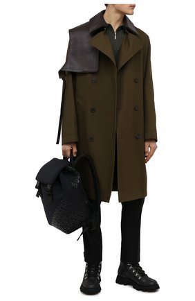 Мужские кожаные ботинки BERLUTI черного цвета по цене 119500 руб., арт. S5655-001 | Фото 2 Мужские кожаные ботинки BERLUTI черного цвета, арт. S5655-001 | Фото 2 (Материал внутренний: Натуральная кожа; Подошва: Плоская; Материал внешний: Кожа; Мужское Кросс-КТ: Ботинки-обувь, Хайкеры-обувь)