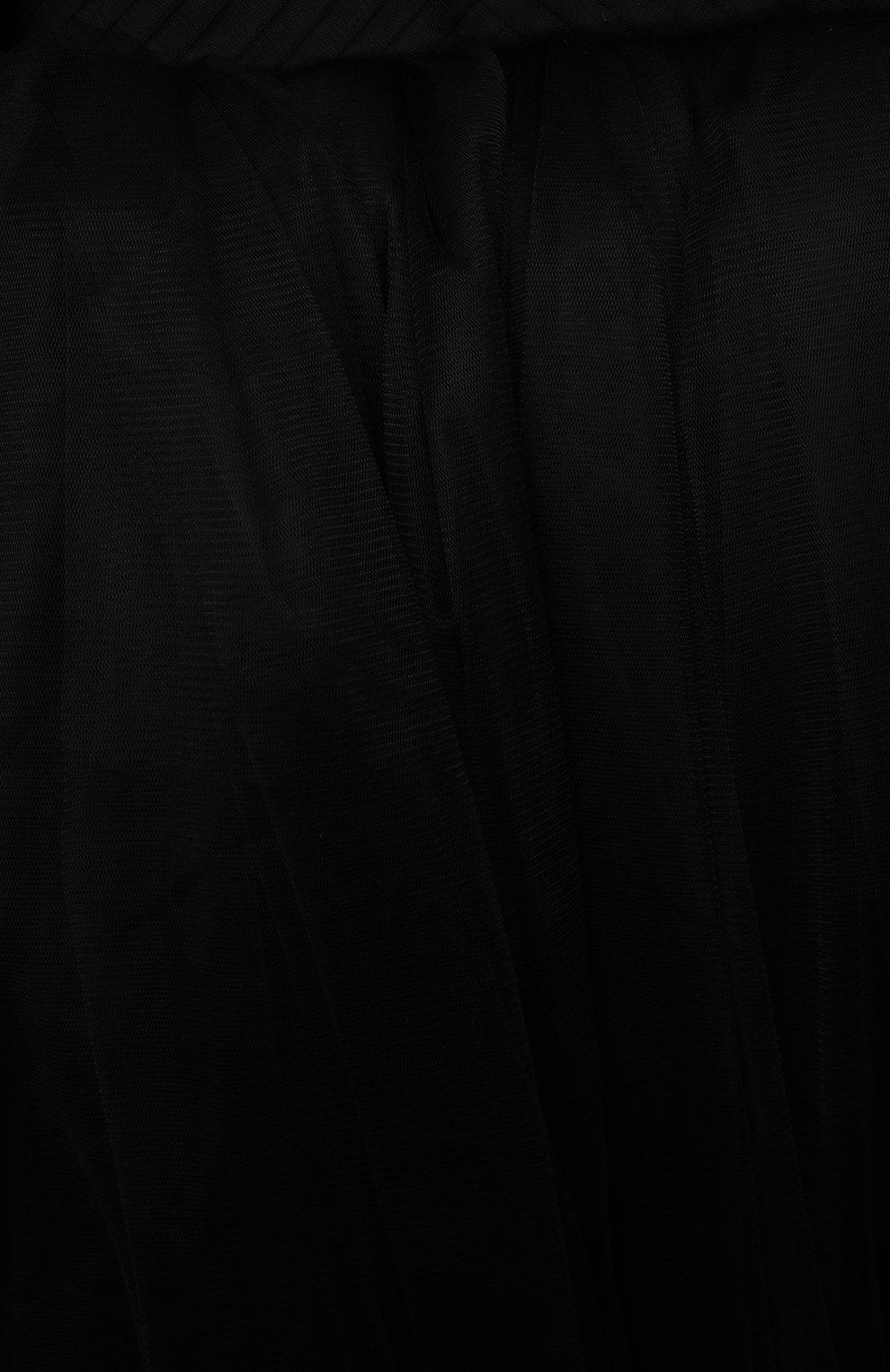 Детское платье posh SASHA KIM черного цвета, арт. УТ-00000545 | Фото 3 (Рукава: Длинные; Материал внешний: Синтетический материал; Материал подклада: Вискоза; Ростовка одежда: 8 лет | 128 см, 10 - 11 лет | 140 - 146см)