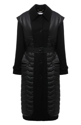 Женское пальто CHLOÉ черного цвета по цене 552000 руб., арт. CHC21WMA32270 | Фото 1 Женское пальто CHLOÉ черного цвета, арт. CHC21WMA32270 | Фото 1 (Материал внешний: Шерсть; Рукава: Длинные; Материал подклада: Шелк; Длина (верхняя одежда): Длинные; 1-2-бортные: Однобортные; Стили: Кэжуэл)
