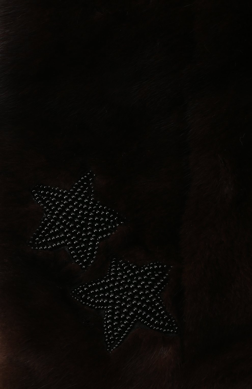Женская шапка айме из меха норки FURLAND коричневого цвета, арт. 0007400110034300605 | Фото 4 (Материал: Натуральный мех)