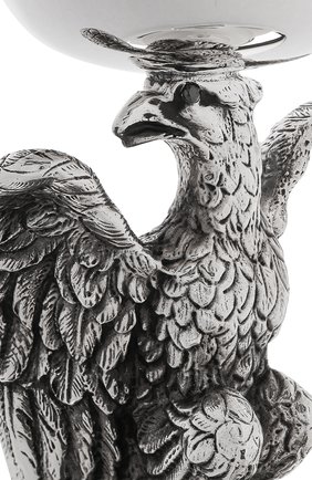 Икорница eagle TSAR серебряного цвета, арт. 168516 | Фото 3 (Ограничения доставки: fragile-2)