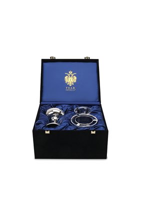 Икорница eagle TSAR серебряного цвета по цене 229000 руб., арт. 168516 | Фото 7 Икорница eagle TSAR серебряного цвета, арт. 168516 | Фото 7 (Ограничения доставки: fragile-2)