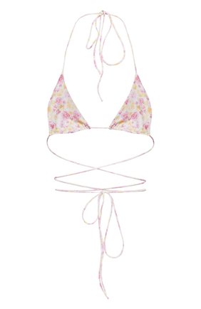 Женский треугольный бра MAGDA BUTRYM светло-розового цвета, арт. 812321/ | Фото 2 (Материал внешний: Синтетический материал; Женское Кросс-КТ: Раздельные купальники)
