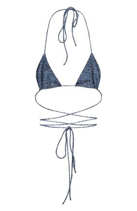 Женский треугольный бра MAGDA BUTRYM синего цвета, арт. 816321/ | Фото 2 (Материал внешний: Синтетический материал; Женское Кросс-КТ: Раздельные купальники)