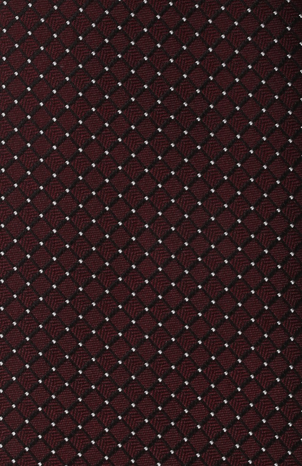Мужской шелковый галстук BOSS бордового цвета, арт. 50466836 | Фото 4 (Принт: С принтом; Материал: Текстиль, Шелк; Региональные ограничения белый список (Axapta Mercury): RU)