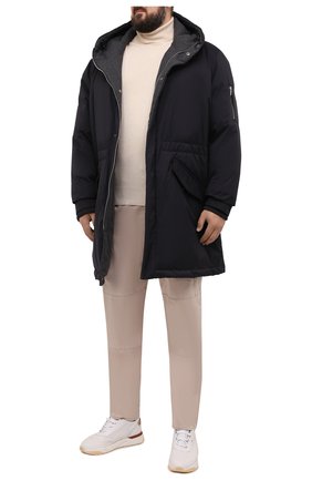 Мужские хлопковые брюки-карго BRUNELLO CUCINELLI бежевого цвета по цене 92150 руб., арт. M289LS216W | Фото 2 Мужские хлопковые брюки-карго BRUNELLO CUCINELLI бежевого цвета, арт. M289LS216W | Фото 2 (Длина (брюки, джинсы): Стандартные; Материал внешний: Хлопок; Случай: Повседневный; Силуэт М (брюки): Карго; Стили: Кэжуэл; Big sizes: Big Sizes)