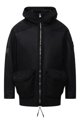Мужская кожаная куртка STONE ISLAND черного цвета по цене 333500 руб., арт. 751500298 | Фото 1 Мужская кожаная куртка STONE ISLAND черного цвета, арт. 751500298 | Фото 1 (Материал внешний: Натуральная кожа; Рукава: Длинные; Мужское Кросс-КТ: Кожа и замша, пуховик-короткий; Кросс-КТ: Куртка; Стили: Гранж; Длина (верхняя одежда): До середины бедра)