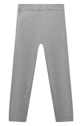 Детские шерстяные брюки WOOL&COTTON серого цвета по цене 10030 руб., арт. KRUPH | Фото 2 Детские шерстяные брюки WOOL&COTTON серого цвета, арт. KRUPH | Фото 2 (Материал: Текстиль, Шерсть)