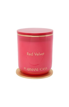 Свеча в подсвечнике GIORGIO ARMANI красного цвета по цене 25600 руб., арт. 050432/CH068 | Фото 1 Свеча в подсвечнике GIORGIO ARMANI красного цвета, арт. 050432/CH068 | Фото 1