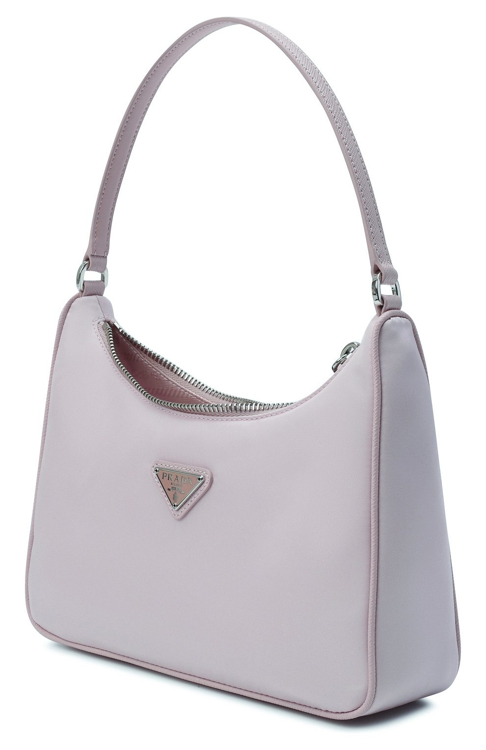 Женская сумка prada re-edition 2005 PRADA сиреневого цвета по цене 110000 руб., арт. 1NE204-R064-F0E18 | Фото 4 Женская сумка prada re-edition 2005 PRADA сиреневого цвета, арт. 1NE204-R064-F0E18 | Фото 4 (Сумки-технические: Сумки top-handle; Материал: Текстиль; Размер: small)
