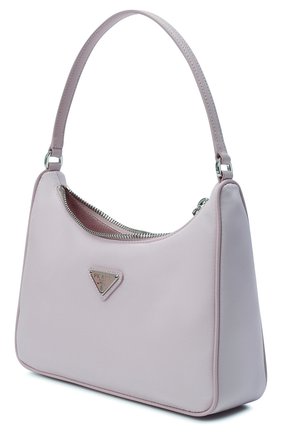 Женская сумка prada re-edition 2005 PRADA сиреневого цвета по цене 110000 руб., арт. 1NE204-R064-F0E18 | Фото 4 Женская сумка prada re-edition 2005 PRADA сиреневого цвета, арт. 1NE204-R064-F0E18 | Фото 4 (Сумки-технические: Сумки top-handle; Материал: Текстиль; Размер: small)