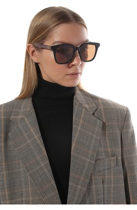 Женские солнцезащитные очки GUCCI черного цвета, арт. GG1000SK 002 | Фото 2 (Тип очков: С/з; Оптика Гендер: оптика-женское)
