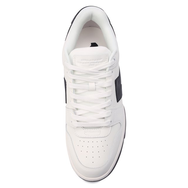 фото Кожаные кеды out of office off-white