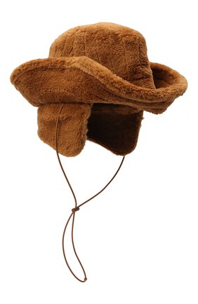 Мужская утепленная шляпа 2 moncler 1952 MONCLER GENIUS коричневого цвета, арт. G2-092-3B000-05-899GG | Фото 1 (Материал: Текстиль, Синтетический материал)