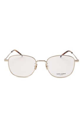 Женские оправа SAINT LAURENT золотого цвета по цене 24950 руб., арт. SL 492/K 003 51 | Фото 4 Женские оправа SAINT LAURENT золотого цвета, арт. SL 492/K 003 51 | Фото 4 (Тип очков: Оправа; Очки форма: Квадратные; Оптика Гендер: оптика-унисекс)