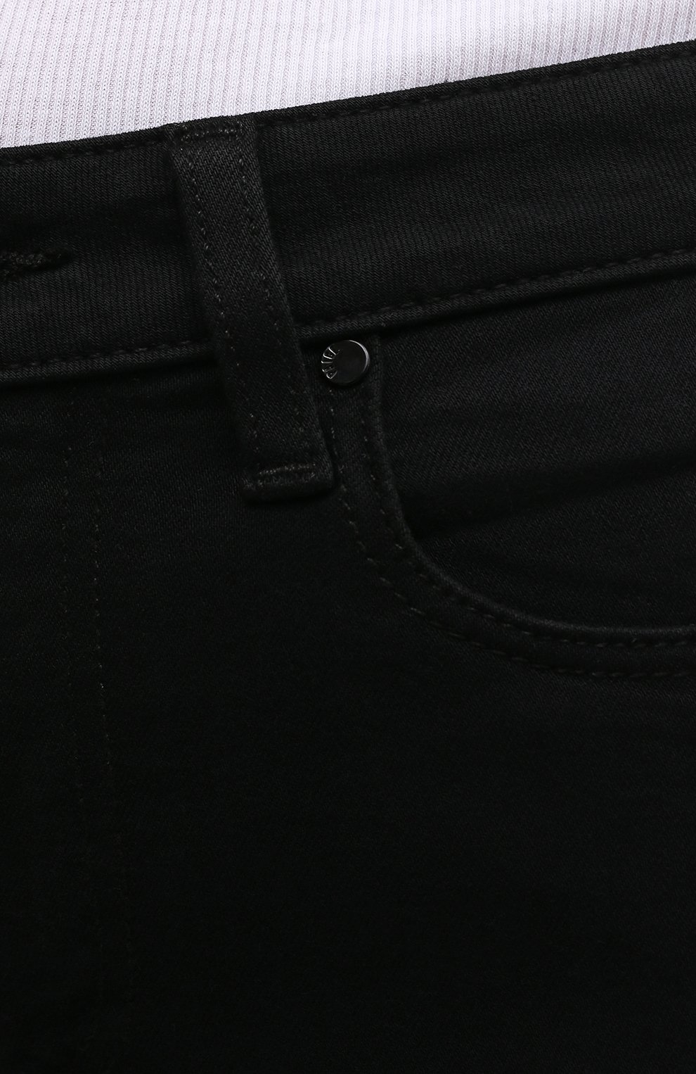 Женские джинсы PAIGE черного цвета, арт. 7145521-2139 | Фото 5 (Кросс-КТ: Деним; Длина (брюки, джинсы): Стандартные; Материал внешний: Деним, Вискоза; Силуэт Ж (брюки и джинсы): Скинни; Стили: Кэжуэл)