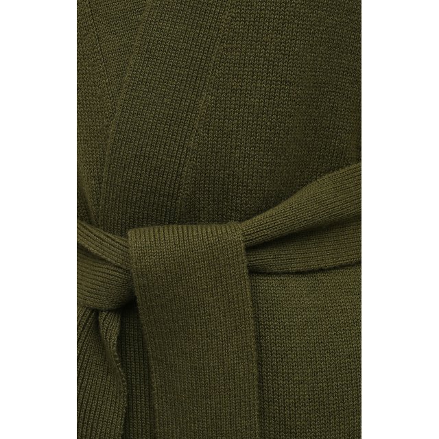 Кардиган из шерсти и кашемира BOSS 50461047, цвет зелёный, размер 44 - фото 5