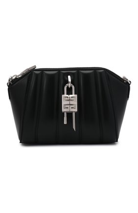 Женская сумка antigona lock xs GIVENCHY черного цвета по цене 125500 руб., арт. BB50KDB16J | Фото 1 Женская сумка antigona lock xs GIVENCHY черного цвета, арт. BB50KDB16J | Фото 1 (Ремень/цепочка: На ремешке; Материал: Натуральная кожа; Размер: mini; Сумки-технические: Сумки top-handle)