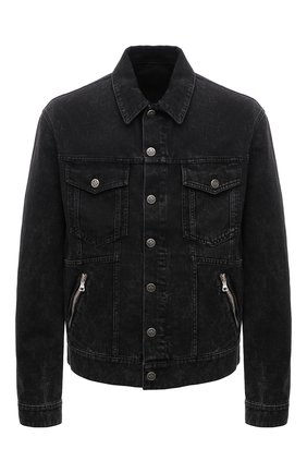 Мужская джинсовая куртка BALMAIN темно-серого цвета по цене 145500 руб., арт. XH1TC150/DB67 | Фото 1 Мужская джинсовая куртка BALMAIN темно-серого цвета, арт. XH1TC150/DB67 | Фото 1 (Материал внешний: Хлопок, Деним; Рукава: Длинные; Длина (верхняя одежда): Короткие; Кросс-КТ: Куртка, Деним; Стили: Гранж)