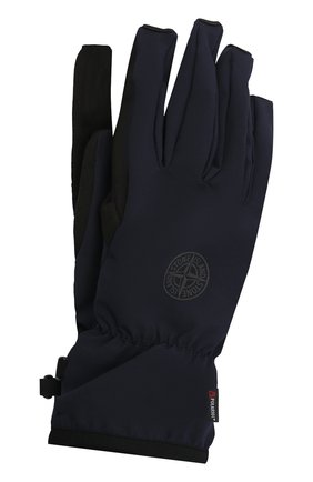 Мужские перчатки STONE ISLAND темно-синего цвета по цене 15400 руб., арт. 751592429 | Фото 1 Мужские перчатки STONE ISLAND темно-синего цвета, арт. 751592429 | Фото 1 (Материал: Текстиль, Синтетический материал; Кросс-КТ: Пуховик)