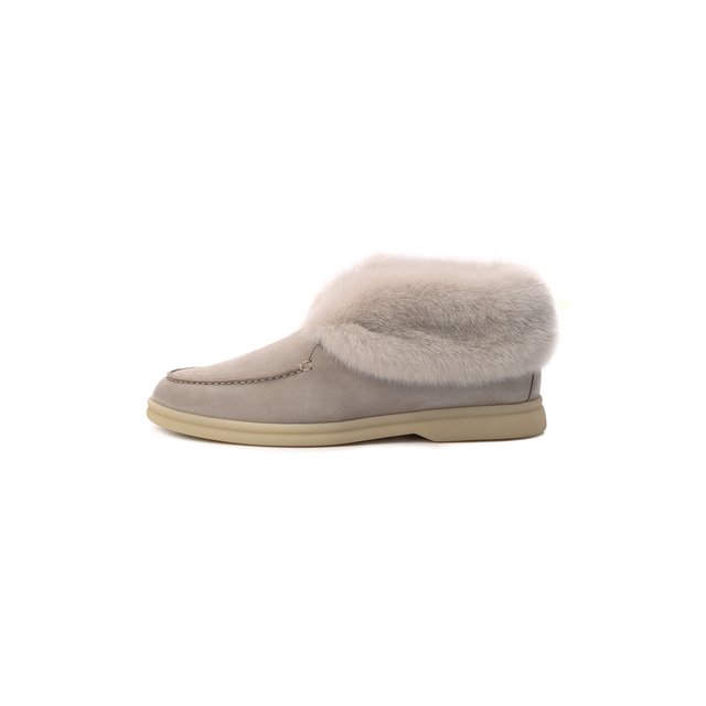 фото Замшевые ботинки open walk loro piana