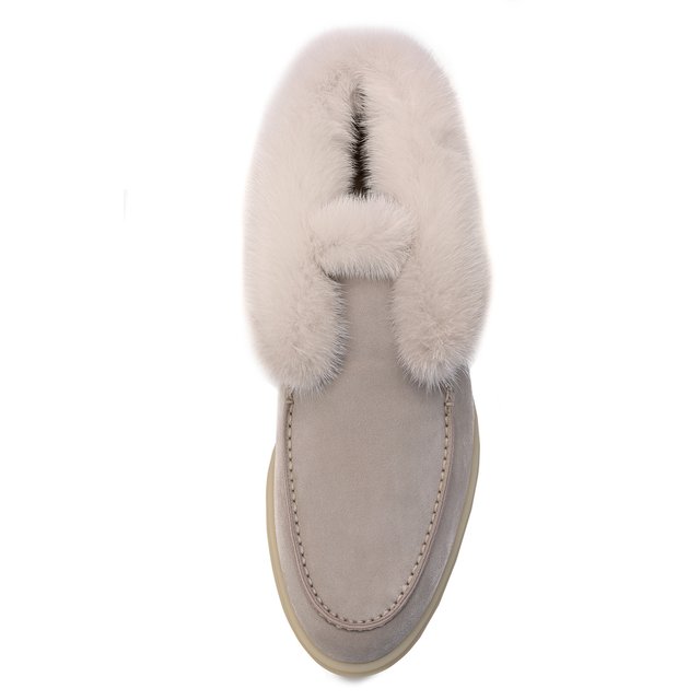 фото Замшевые ботинки open walk loro piana