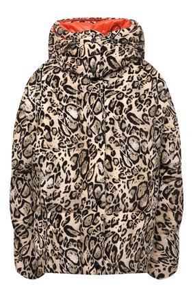 Женский хлопковый пуховик parana MONCLER леопардового цвета по цене 184500 руб., арт. G2-093-1A001-07-595JD | Фото 1 Женский хлопковый пуховик parana MONCLER леопардового цвета, арт. G2-093-1A001-07-595JD | Фото 1 (Материал подклада: Синтетический материал; Материал внешний: Хлопок; Материал утеплителя: Пух и перо; Рукава: Длинные; Длина (верхняя одежда): Короткие; Стили: Спорт-шик; Кросс-КТ: Куртка, Пуховик)
