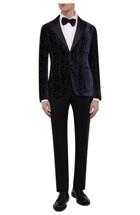 Мужской пиджак GIORGIO ARMANI темно-фиолетового цвета по цене 326500 руб., арт. 1WGGG0QA/T02ZC | Фото 2 Мужской пиджак GIORGIO ARMANI темно-фиолетового цвета, арт. 1WGGG0QA/T02ZC | Фото 2 (Длина (для топов): Стандартные; Материал внешний: Вискоза; Материал подклада: Купро; Рукава: Длинные; Случай: Вечерний; Пиджаки М: Приталенный; 1-2-бортные: Однобортные; Стили: Гламурный)