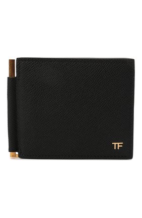 Мужской кожаный зажим для денег TOM FORD черного цвета по цене 39150 руб., арт. YM231T-LCL081 | Фото 1 Мужской кожаный зажим для денег TOM FORD черного цвета, арт. YM231T-LCL081 | Фото 1