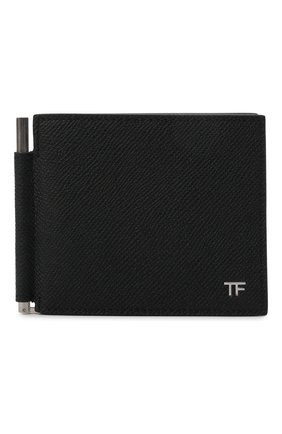 Мужской кожаный зажим для денег TOM FORD черного цвета по цене 39150 руб., арт. YM231P-LCL081 | Фото 1 Мужской кожаный зажим для денег TOM FORD черного цвета, арт. YM231P-LCL081 | Фото 1 (Кросс-КТ: обложки и футляры)