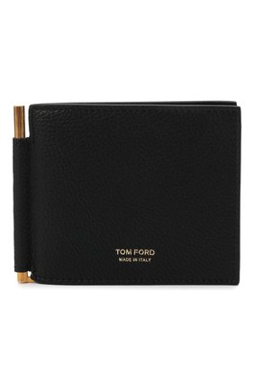 Мужской кожаный зажим для денег TOM FORD черного цвета по цене 39950 руб., арт. Y0231T-LCL158 | Фото 1 Мужской кожаный зажим для денег TOM FORD черного цвета, арт. Y0231T-LCL158 | Фото 1
