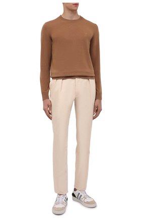 Мужские хлопковые брюки RALPH LAUREN кремвого цвета по цене 55300 руб., арт. 798857656 | Фото 2 Мужские хлопковые брюки RALPH LAUREN кремвого цвета, арт. 798857656 | Фото 2 (Материал внешний: Хлопок; Длина (брюки, джинсы): Стандартные; Материал подклада: Вискоза; Случай: Повседневный; Силуэт М (брюки): Чиносы; Стили: Кэжуэл)