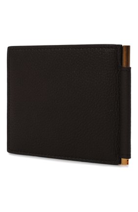 Мужской кожаный зажим для денег TOM FORD темно-коричневого цвета по цене 39950 руб., арт. Y0231T-LCL158 | Фото 2 Мужской кожаный зажим для денег TOM FORD темно-коричневого цвета, арт. Y0231T-LCL158 | Фото 2