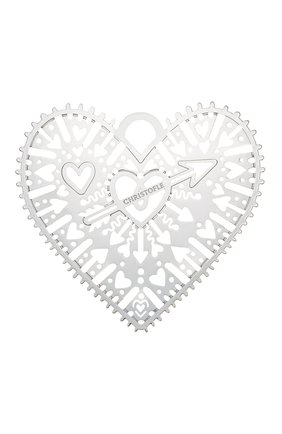 Елочное украшение сердце CHRISTOFLE серебряного цвета, арт. 04254657 | Фото 2
