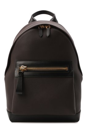 Мужской кожаный рюкзак TOM FORD темно-коричневого цвета по цене 260000 руб., арт. H0397T-LCL213 | Фото 1 Мужской кожаный рюкзак TOM FORD темно-коричневого цвета, арт. H0397T-LCL213 | Фото 1 (Материал: Натуральная кожа; Размер: large)