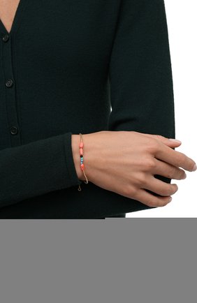 Женский браслет ANNI LU золотого цвета по цене 7480 руб., арт. 192-10-12 | Фото 2 Женский браслет ANNI LU золотого цвета, арт. 192-10-12 | Фото 2 (Материал: Металл, Стекло)
