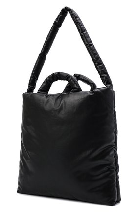 Женский сумка-шопер KASSL EDITIONS черного цвета, арт. H0L21B02100001 | Фото 4 (Сумки-технические: Сумки-шопперы; Материал: Текстиль; Размер: large)