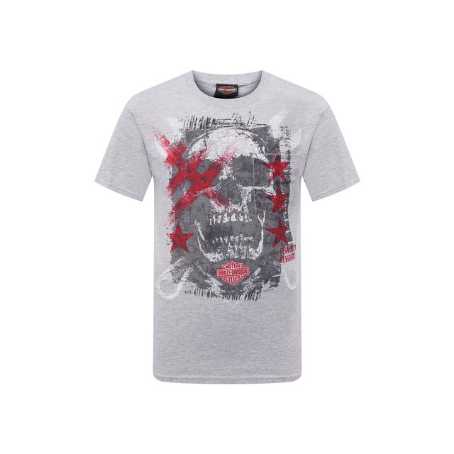 фото Хлопковая футболка harley-davidson