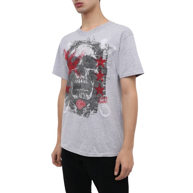 фото Хлопковая футболка harley-davidson