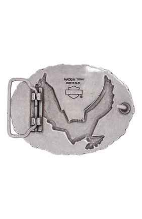 Мужской пряжка для ремня HARLEY-DAVIDSON серебряного цвета, арт. HDMBU10449 | Фото 2 (Материал: Металл)