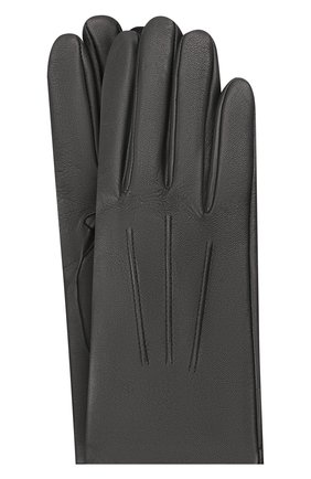 Мужские кожаные перчатки DENTS черного цвета, арт. 5-9000 | Фото 1 (Мужское Кросс-КТ: Кожа и замша; Материал: Натуральная кожа)