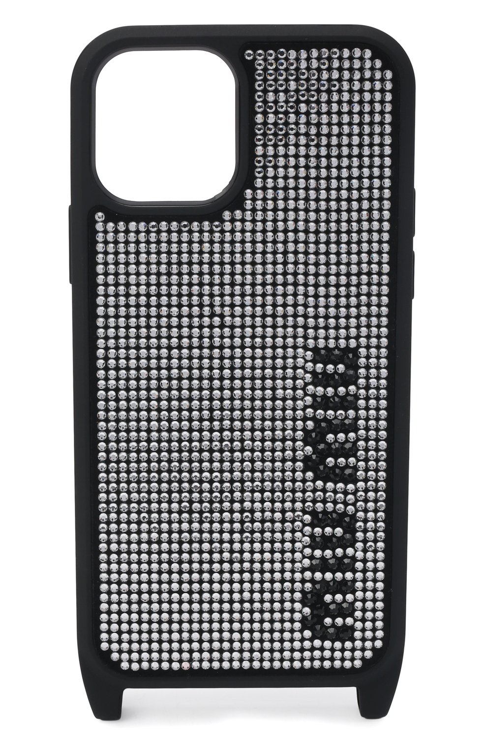 Чехол для iphone 12/12 pro MIU MIU серебряного цвета, арт. 5ZH138-2F3V-F0002 | Фото 1 (Материал: Пластик)