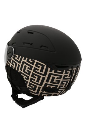 Женского горнолыжный шлем balmain x rossignol BALMAIN черно-белого цвета по цене 130500 руб., арт. WN4VB005/CARB | Фото 2 Женского горнолыжный шлем balmain x rossignol BALMAIN черно-белого цвета, арт. WN4VB005/CARB | Фото 2 (Материал: Синтетический материал, Текстиль, Пластик)