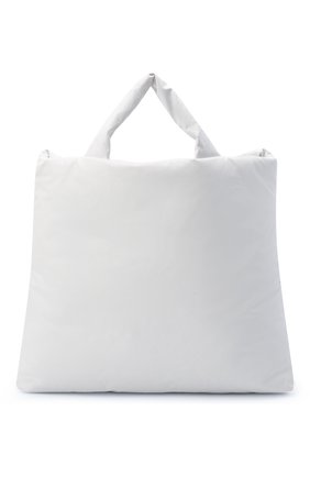 Женский сумка-шопер KASSL EDITIONS белого цвета, арт. REB3100000 | Фото 1 (Размер: large; Материал: Текстиль; Сумки-технические: Сумки-шопперы)