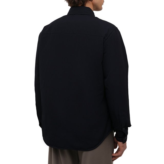 фото Утепленная куртка-рубашка giorgio armani