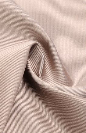 Мужской шелковый платок GIORGIO ARMANI светло-бежевого цвета, арт. 360023/0P901 | Фото 2 (Материал: Текстиль, Шелк)