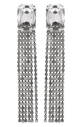 Женские клипсы SAINT LAURENT серебряного цвета по цене 121000 руб., арт. 672843/Y1526 | Фото 1 Женские клипсы SAINT LAURENT серебряного цвета, арт. 672843/Y1526 | Фото 1 (Региональные ограничения белый список (Axapta Mercury): RU; Женское Кросс-КТ: Клипсы-серьги; Материал: Металл)