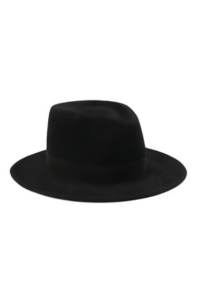 Женская шляпа drop COCOSHNICK HEADDRESS черного цвета, арт. drop | Фото 1 (Материал: Натуральный мех)