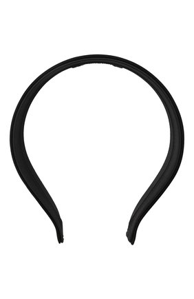 Женский ободок для волос GIORGIO ARMANI черного цвета, арт. 61N801/2R080 | Фото 1 (Материал: Текстиль; Региональные ограничения белый список (Axapta Mercury): RU)